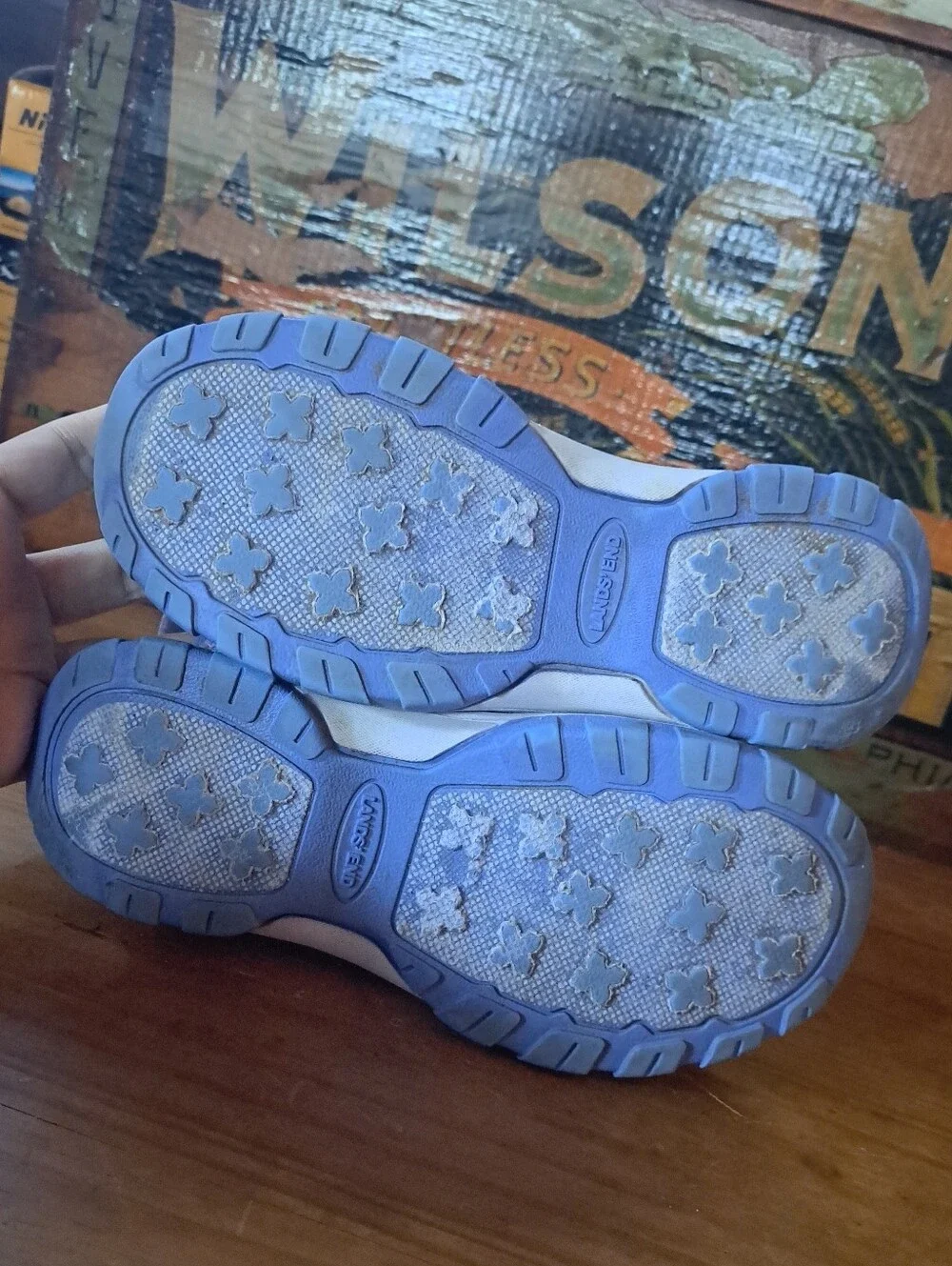Lands' End Kids All Weather Closed Toe Sandals  Kids Size 13 Water Trail Shoes